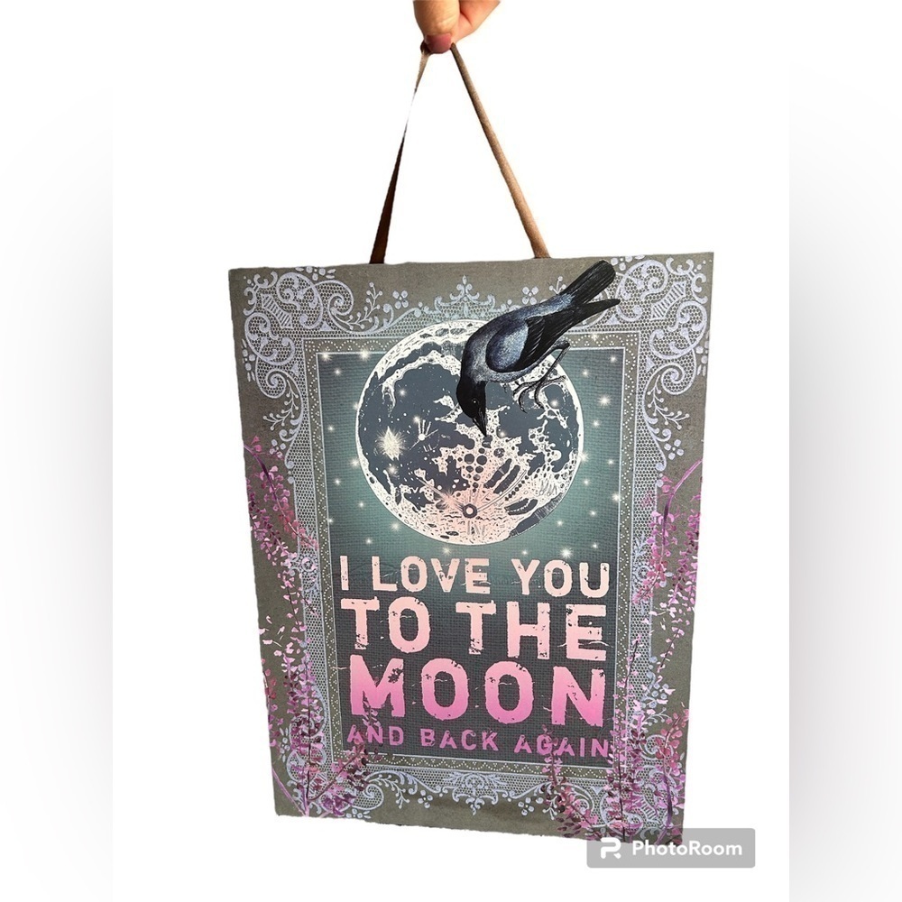 “ I love you to the moon and back” wall hangings